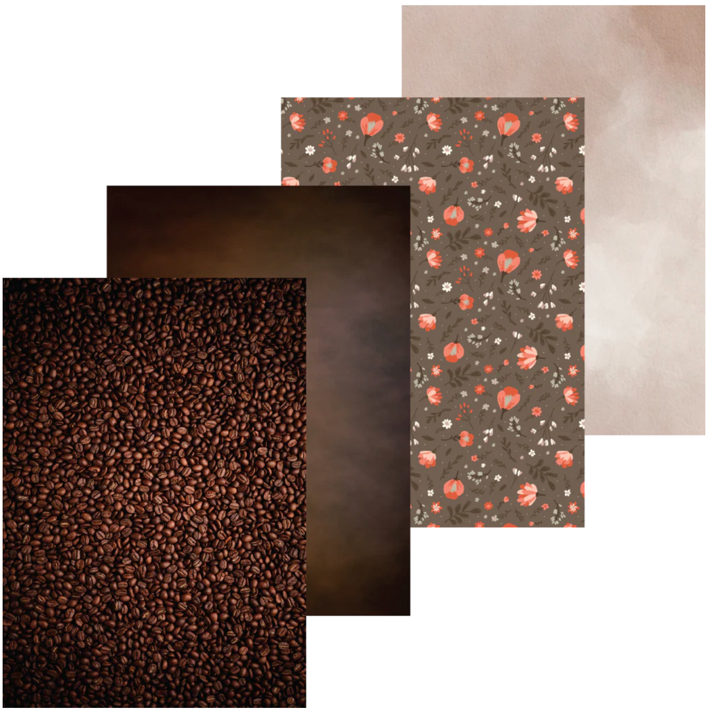 Honey Bee Homestead Hues 6 x 8.5 Paper Pad hbpa-065 Browns