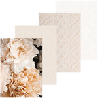 Honey Bee Homestead Hues 6 x 8.5 Paper Pad hbpa-065 Cream