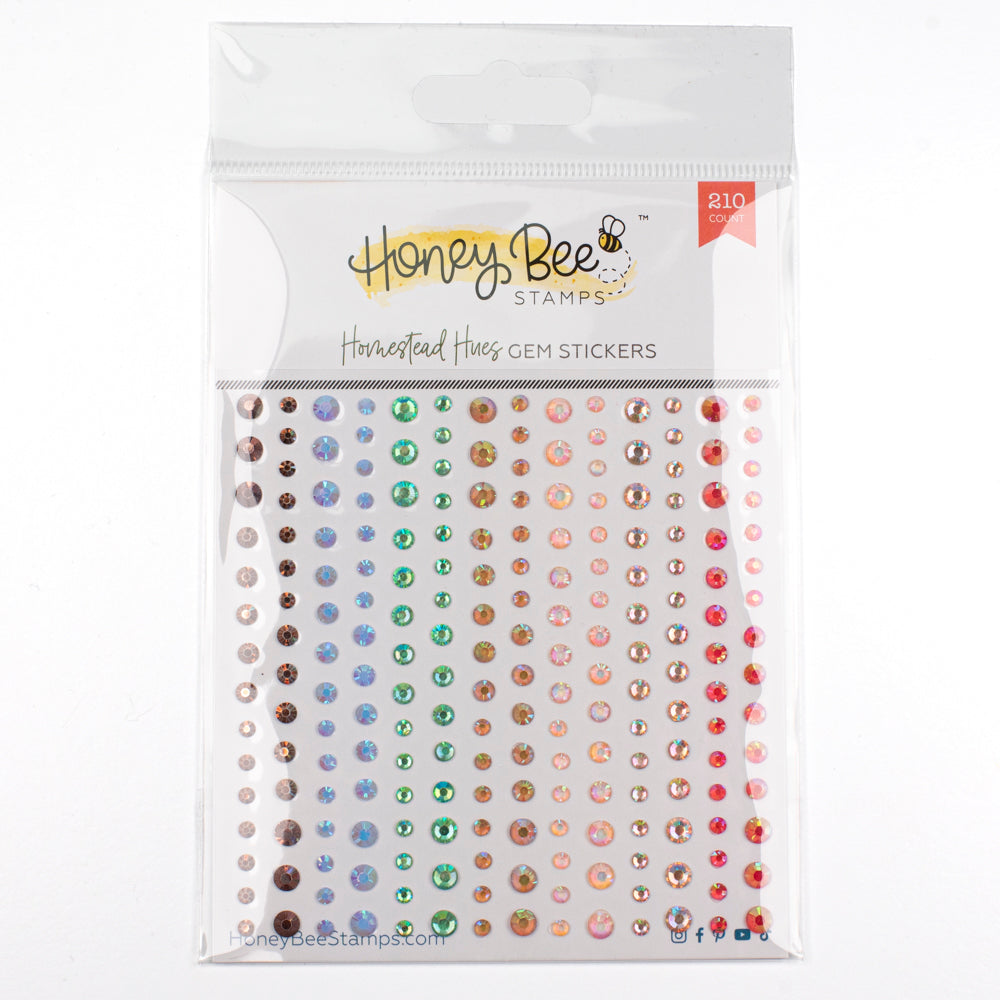 Honey Bee Homestead Hues Gem Stickers hbgs-055 Product Image