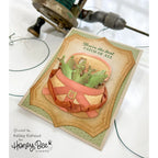 Honey Bee Hooked On You Clear Stamps And Dies Bundle Kelley Kohout You're the best catch of all card