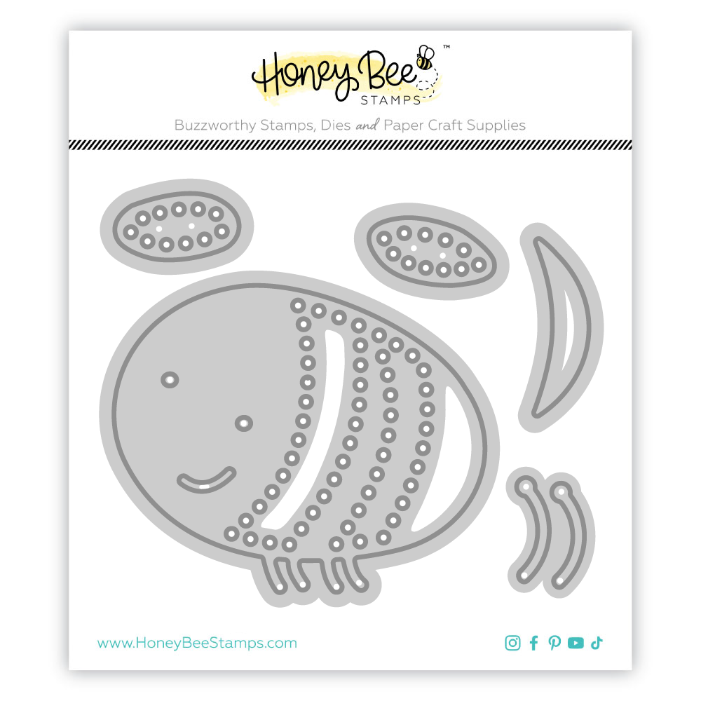 Honey Bee In Stitches Bees Dies hbds-beeis Packaging View