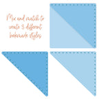 Honey Bee In Stitches Bookmarked Dies hbds-bkmkis