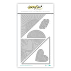 Honey Bee In Stitches Bookmarked Love And Light Dies hbds-lvlbkis Packaging Image