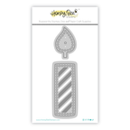 Honey Bee In Stitches Candle Dies hbds-cdlis Packaging Image