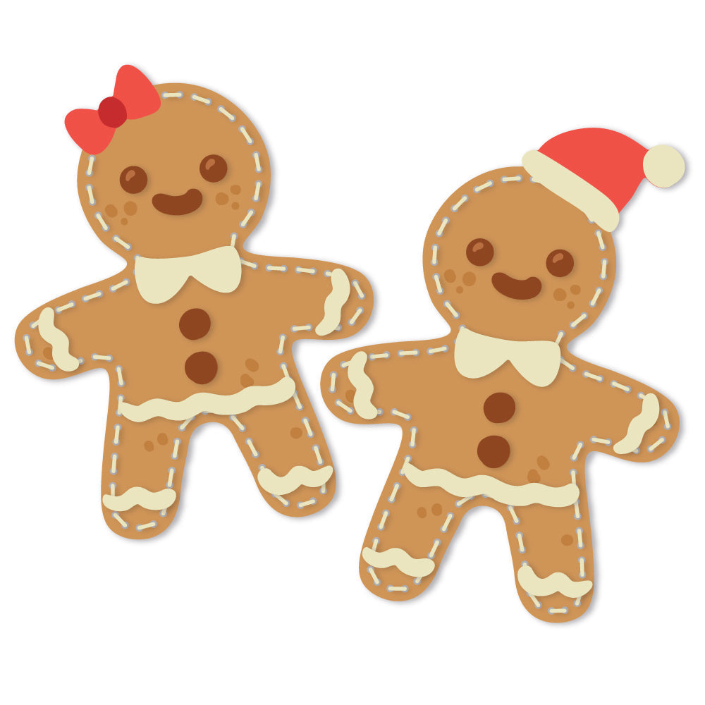Honey Bee In Stitches Gingerbread Dies hbds-gingis Christmas Cookies