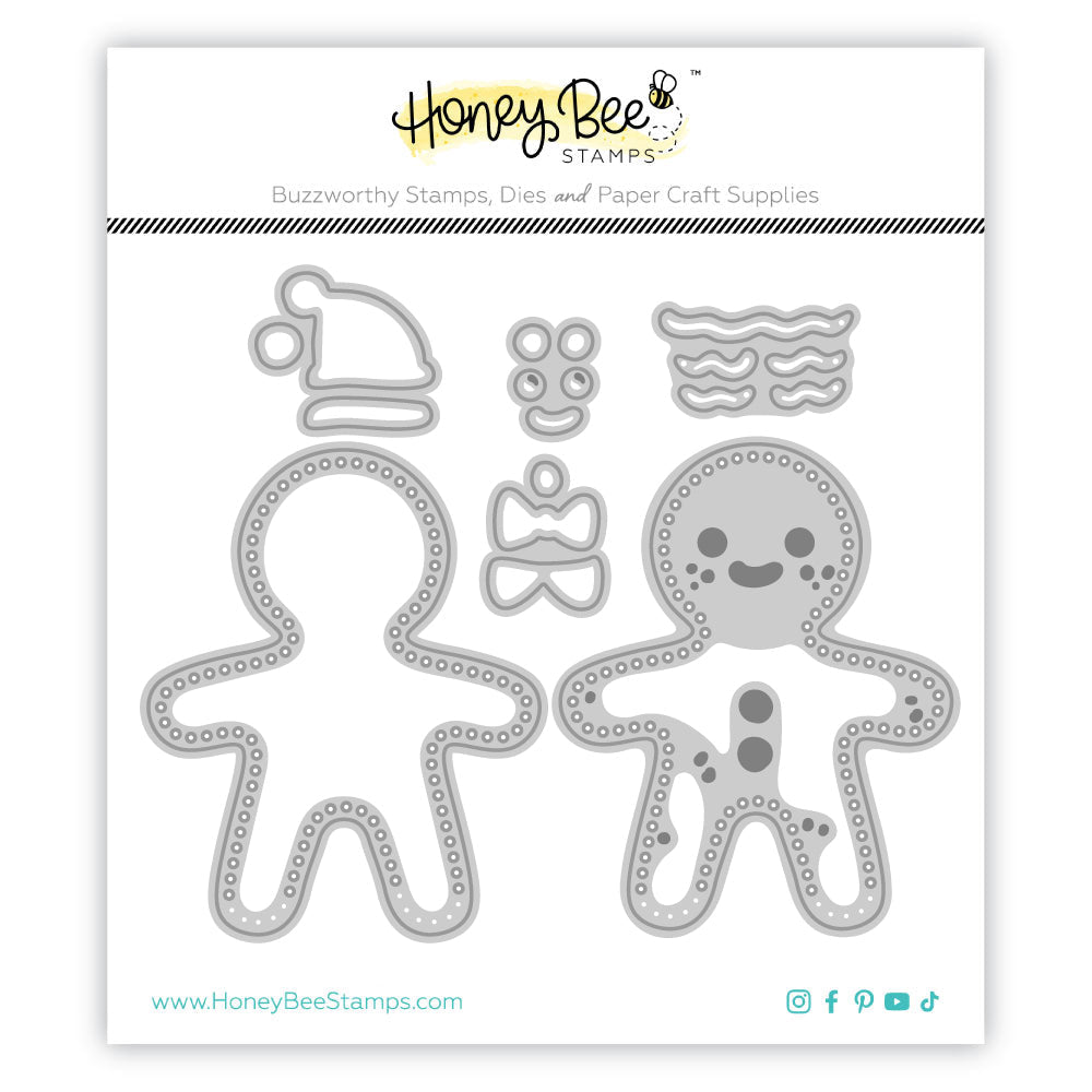 Honey Bee In Stitches Gingerbread Dies hbds-gingis Product Image