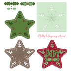 Honey Bee In Stitches Joyful Star Dies hbds-jyflstis Multiple Layering Options Guide