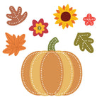 Honey Bee In Stitches Pumpkin Dies hbds-pmpkis Autumn Images