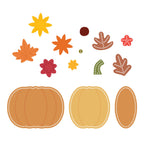Honey Bee In Stitches Pumpkin Dies hbds-pmpkis Thanksgiving Autumn Images
