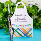 Honey Bee Inside Snarky Birthday Sentiments Dies hbds-332 Celebrate Card