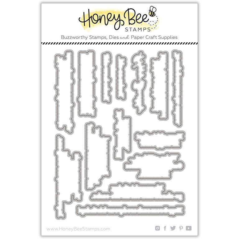 Honey Bee Inside Snarky Birthday Sentiments Dies hbds-332 Packaging Image