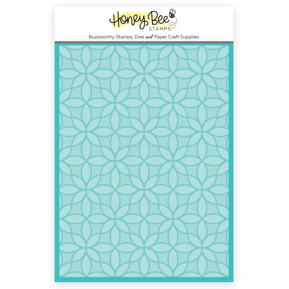 Honey Bee Kaleidoscope 3D Embossing Folder hbef-002