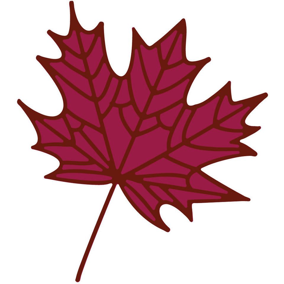 Honey Bee LOVELY LAYERS MAPLE LEAF Dies hbds-llma