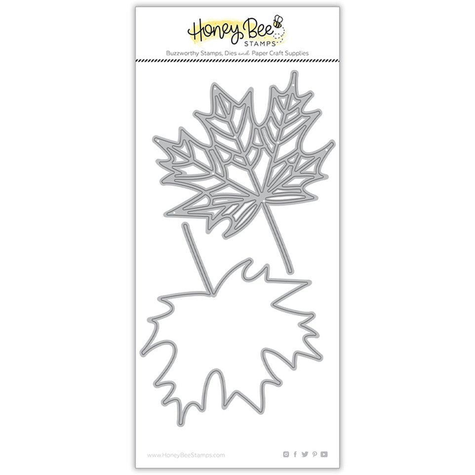 Honey Bee LOVELY LAYERS MAPLE LEAF Dies hbds-llma Product Image