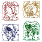 Honey Bee Let Freedom Ring Cling Stamps hbst-596