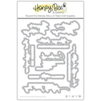 Honey Bee Let Nature Sing Clear Stamps And Dies Bundle Dies in Pack hbds-466