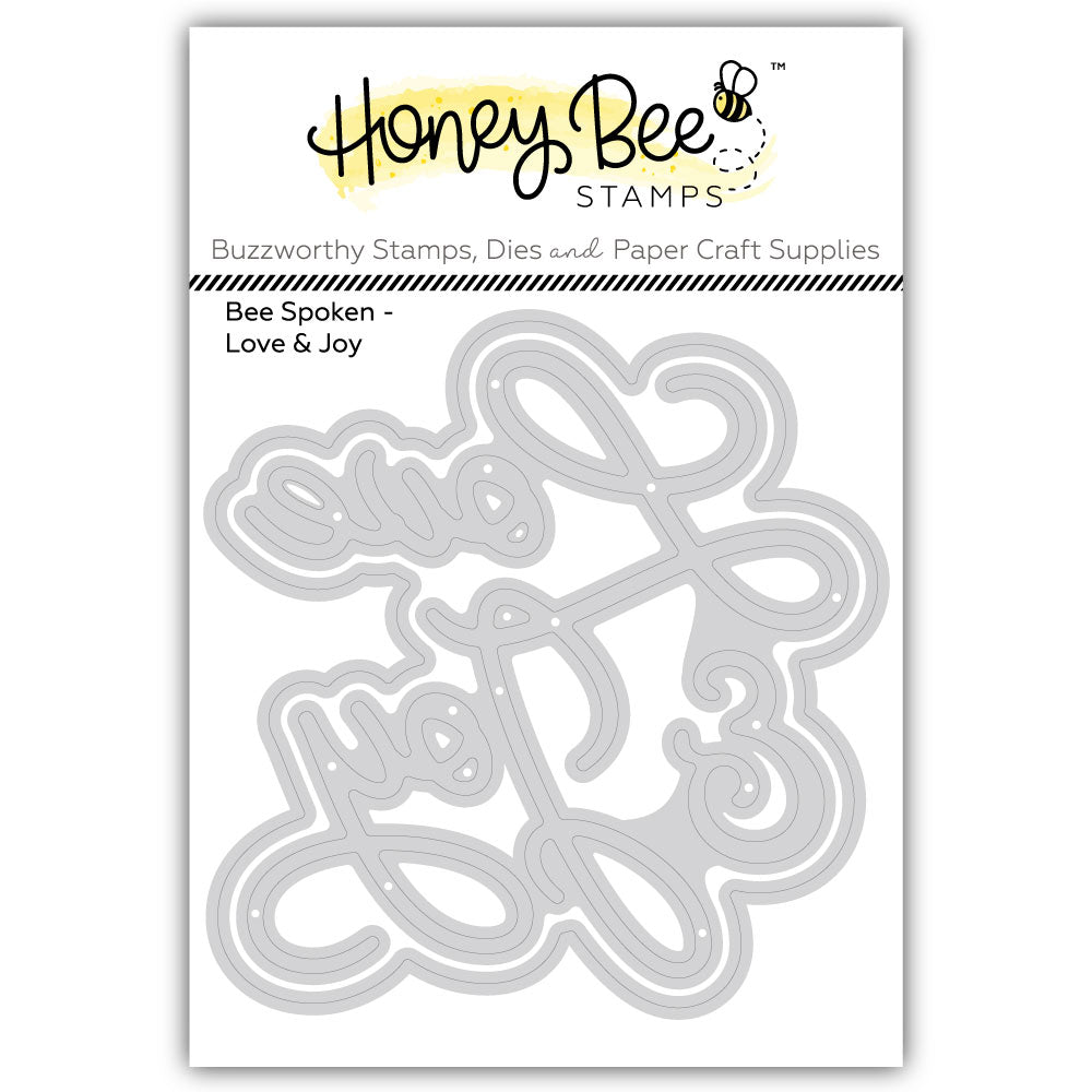 Honey Bee Love And Joy Dies hbds-lvejoy Packaging Image