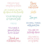 Honey Bee Love You Friend Clear Stamps hbst-628