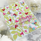 Honey Bee Love You Friend Dies hbds-628 Hugs Friend Card | color-code:ALT01