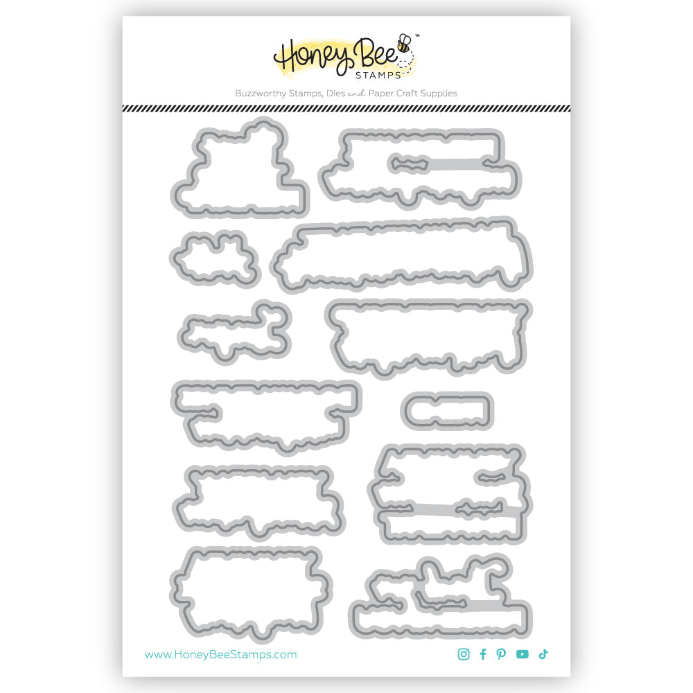 Honey Bee Love You Friend Stamps And Dies Bundle Wafer Thin In Pack