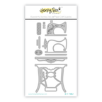 Honey Bee Lovely Layers Antique Sewing Table Dies hbds-llantst Product Image