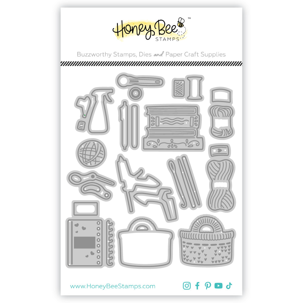 Honey Bee Lovely Layers Arts And Crafts Supplies Dies hbds-llacsup Packaging Image