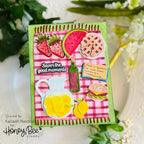 Honey Bee Lovely Layers Backyard Bites Dies hbds-llbydbt Savor The Good Moments Card
