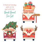 Honey Bee Lovely Layers Beach Bound Holiday Add-On Dies hbds-llbbhld