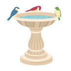Honey Bee Lovely Layers Bird Bath Dies hbds-llbbath