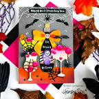 Honey Bee Lovely Layers Bootini Cocktails Dies hbds-llbootc Halloween Spooky Good Time Card