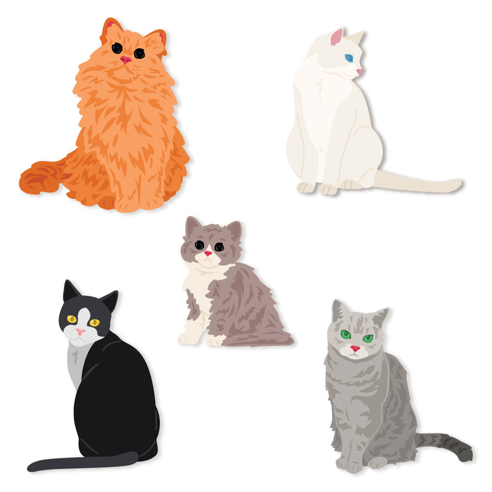 Honey Bee Lovely Layers Cats Dies hbds-llcats