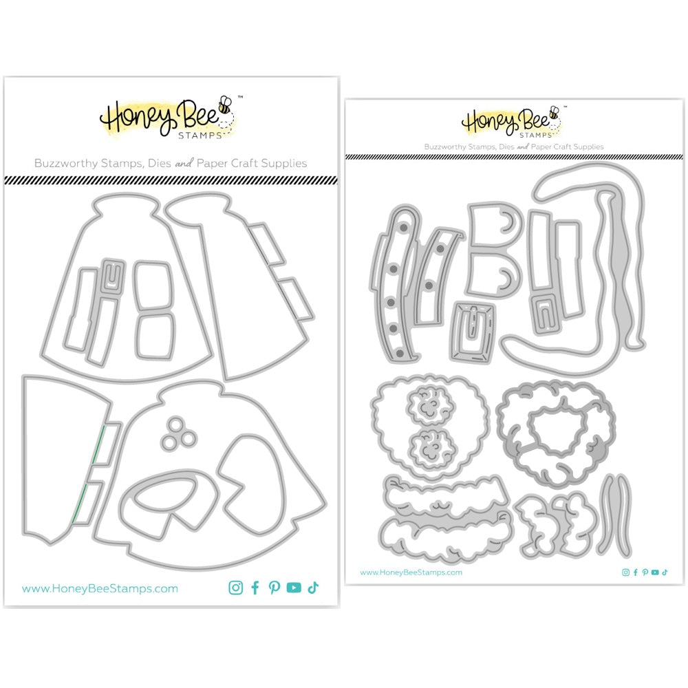 Honey Bee Lovely Layers Coat And Add On Dies Bundle