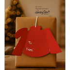 Honey Bee Lovely Layers Coat Dies hbds-llcoat Santa Gift Tag