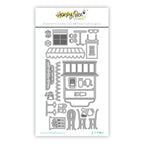 Honey Bee Lovely Layers Coffee Bar Dies hbds-llbarco Detailed Image