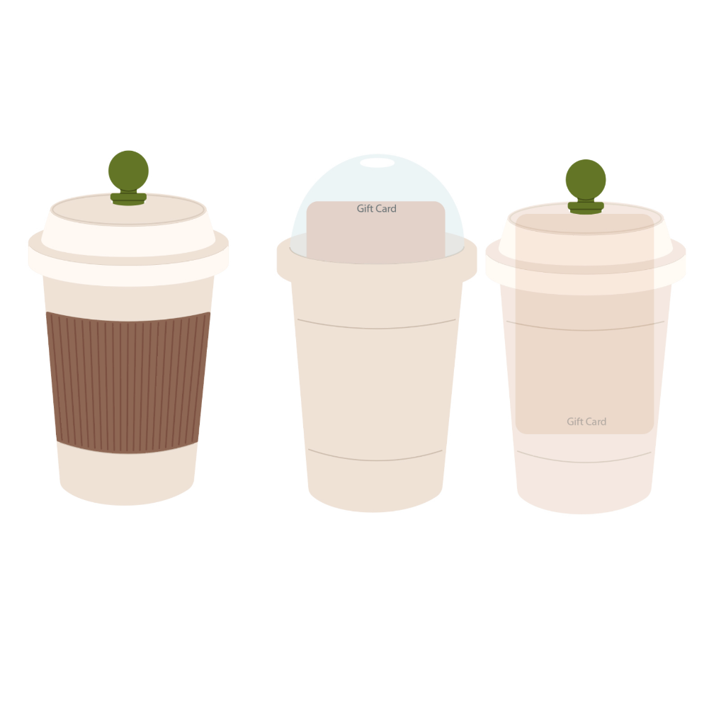 Honey Bee Lovely Layers Coffee Cup Dies hbds-llcofc