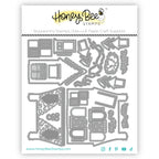 Honey Bee Lovely Layers Cottage Dies hbds-llcottg Product Image