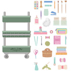 Honey Bee Lovely Layers Craft Cart And Supplies Dies Bundle