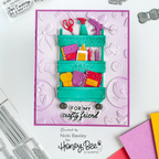 Honey Bee Lovely Layers Craft Cart And Supplies Dies Bundle Nicki Baxley Card