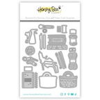 Honey Bee Lovely Layers Craft Cart And Supplies Dies Bundle sewing packaged