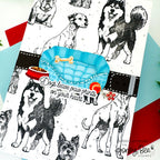 Honey Bee Lovely Layers Dog Beds Dies hbds-lldogb Dog Sympathy Card | color-code:ALT01