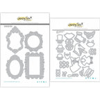 Honey Bee Lovely Layers Gallery Wall Baroque Frames And Gentlemen Add On Dies Bundle