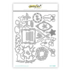 Honey Bee Lovely Layers Gallery Wall Holiday Dies hbds-llgwhl Packaging Image