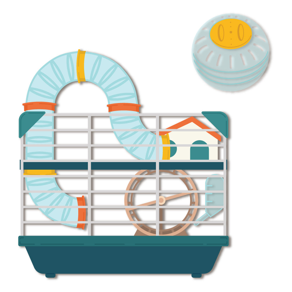 Honey Bee Lovely Layers Hamster House Dies hbds-llhhose