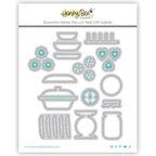 Honey Bee Lovely Layers Hoosier Cabinet And Add-Ons Dies Bundle HBDS-LLHOBKLL In Package