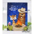 Honey Bee Lovely Layers Mini Desert Blooms Dies hbds-llmdbl Cowboy Birthday