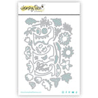 Honey Bee Lovely Layers Mini Fall Florals Dies hbds-llmffl Metal Dies In Pack