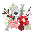 Honey Bee Lovely Layers Mini Holiday Florals Dies hbds-llmhf Product Image