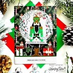 Honey Bee Lovely Layers Nutcracker Dies hbds-llnutcr Blessings Of The Season Card