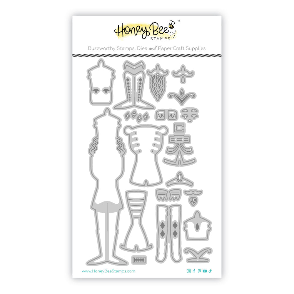 Honey Bee Lovely Layers Nutcracker Dies hbds-llnutcr Product Image