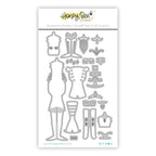 Honey Bee Lovely Layers Nutcracker Dies hbds-llnutcr Product Image